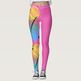 90-talets Hett förband Leggings