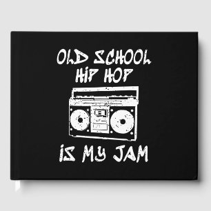 90-talets Hip hop Boombox Music Älskare Gästböcker