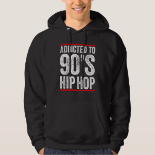 90-talets Hip hop Gangster Rap Clothing Old school Hoodie