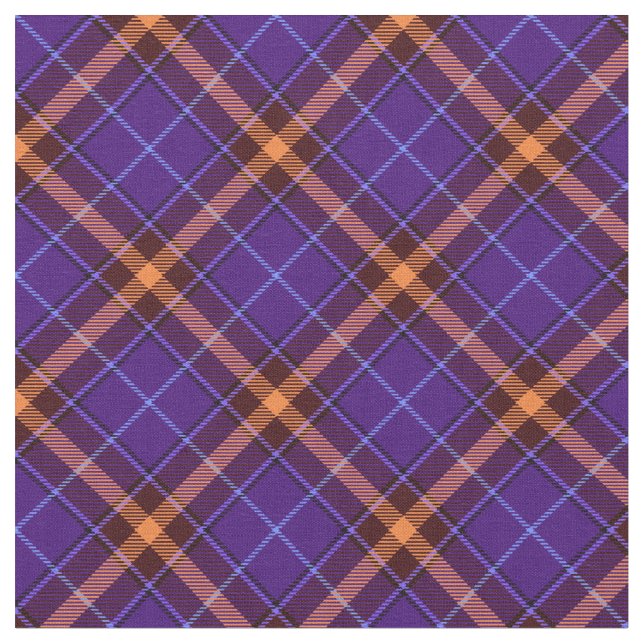 90-talets inspired Mönster Abstrakt Grunge Lila Tyg (Närbild)