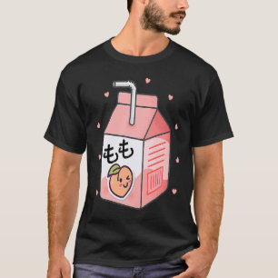 90-talets japanska sotaku Aesthetic Peach Juice Bo T Shirt