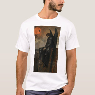 90-talets Mörk Fantasy Bok Cover Stil - Frank Fraz T Shirt