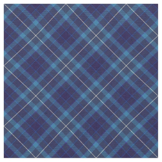 90-talets Mörk Unisex Grunge Navy Blue Mönster Tyg (Närbild)