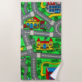 90-talets nostalgia, Track carpet Car Road nostalg