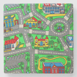 90-talets nostalgia, Track carpet Car Road nostalg Stenunderlägg