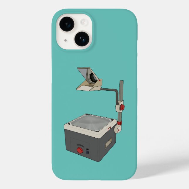 90-talets OHP 80s-projektor med overhead-projektor (Baksida)