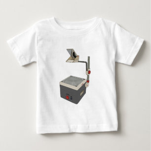 90-talets OHP 80s-projektor med overhead-projektor T Shirt