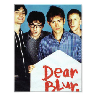 90-talets oskärpa Britpop Era-Poster Fototryck