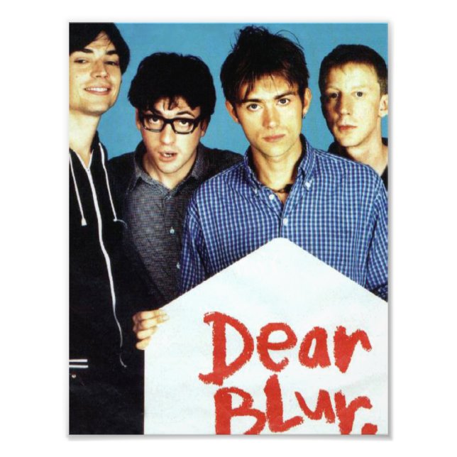 90-talets oskärpa Britpop Era-Poster Fototryck (Framsidan)