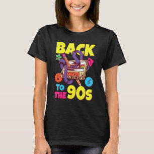 90-talets Party-outfit Women, 90:s Costume Manar t Shirt