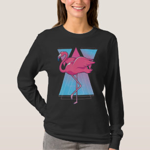 90-talets tropisk fågel Exotisk djurens Rosa FLA T Shirt