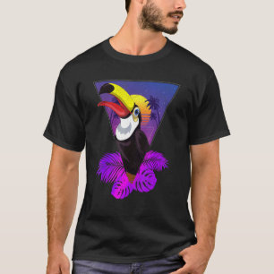 90-talets tropisk regnskog i Handflatan Träd T Shirt