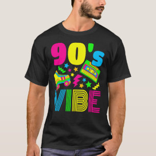 90-talets Vibe 1990-tal, 90-talets Mode, temainrik T Shirt
