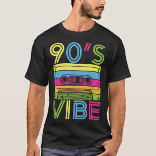 90-talets Vibe 1990-tal: Retro Aesthetic Costume P T Shirt