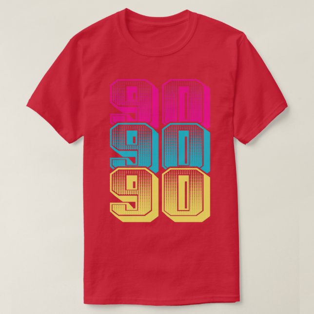 90-talets Vintage 1990-talet T Shirt (Design framsida)