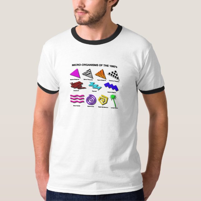 90-talorganismer tee shirt (Framsida)