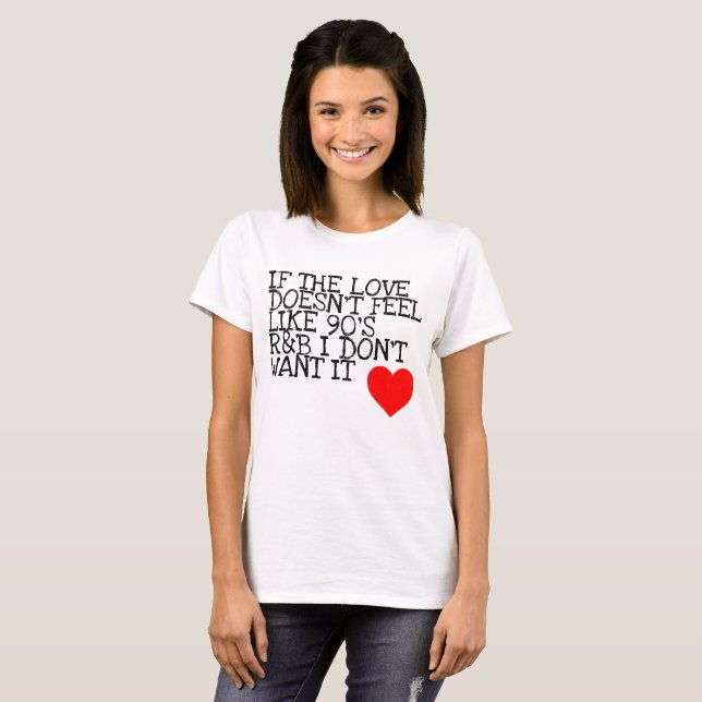 90-talr&b tee shirt (Hel framsida)