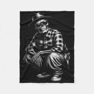 90-tals Cholo Chicano Homie Cool Mexikansk Gangste Fleecefilt