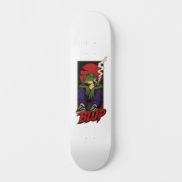 90-tals Grunge Groda BLUP Skateboarddäck Mini Skateboard Bräda 18,5 Cm