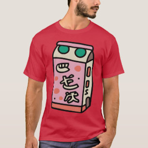 90-tals japansk estetisk mjölk vänner t shirt