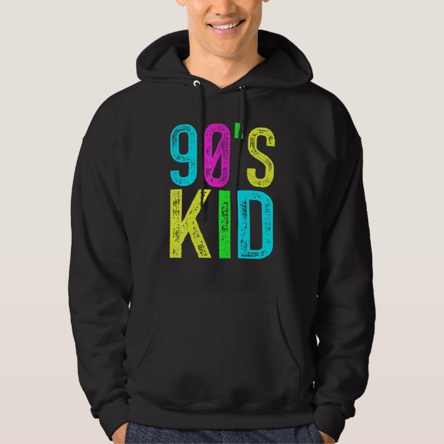90-tals Kid Vintage Kostym Hoodie (Framsida)