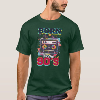 90-tals RB född på 90-talet retro T Shirt