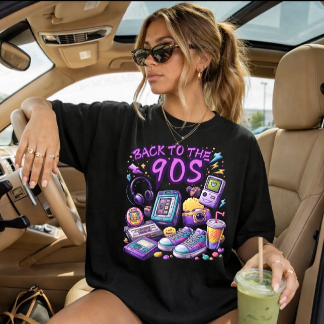 90-tals stil Tee Tillbaka till 1900-talets T-Shirt (Skapare uppladdad)