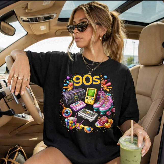 90-tals stil Tee Tillbaka till 1900-talets T-Shirt (Skapare uppladdad)