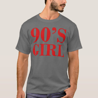 90-tals tjej tjej nostalgi familj t shirt