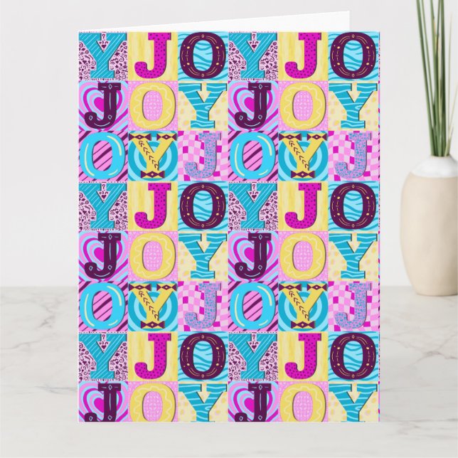 90-talsglädje kort (Framsida)