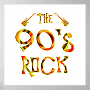 90-talsten poster