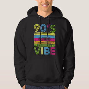 90-talsvib 1990-tal Retro estetisk kostymfest 90-t Hoodie