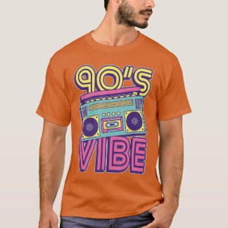 90-talsvib 1990-tals musikälskare Nittiotal Kostym T Shirt