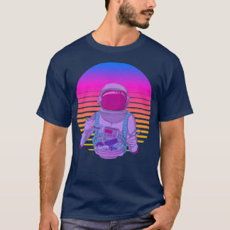 90s Art Space Vaporwave Ramen Noodles Retro Astron T Shirt