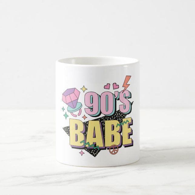 "90s Babe" Nostalgic Gift Kaffemugg (Center)