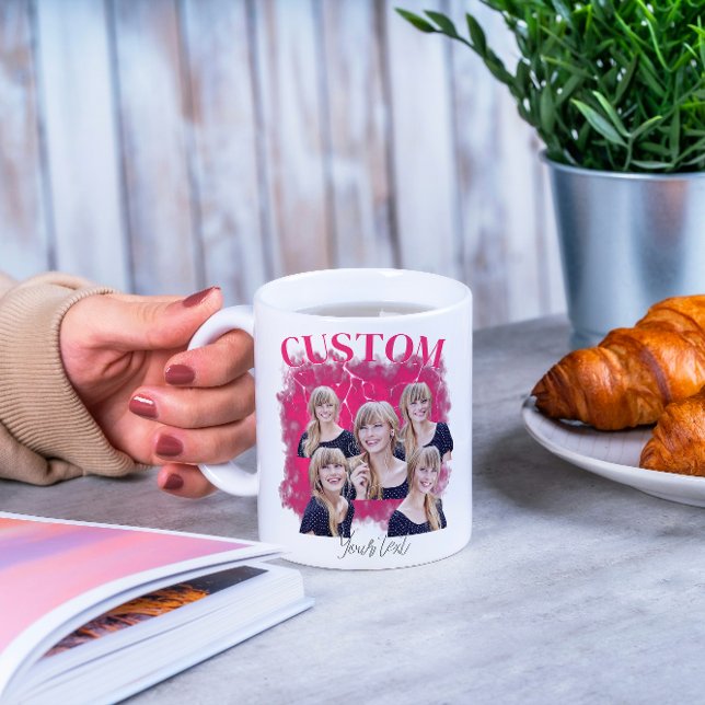 90's bootleg rap tee custom photo kaffemugg (Skapare uppladdad)