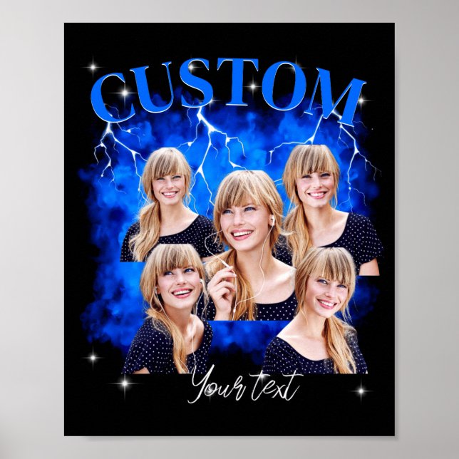 90s Bootleg Rap Tee Photo  Poster (Framsidan)