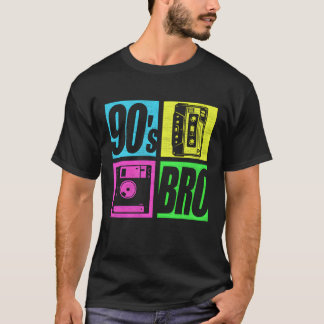 90s Bro 1990s Fashion 90heme Party Nineties family T Shirt