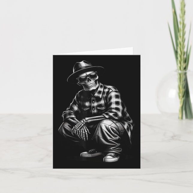 90s Cholo Chicano Homie Coola Mexikanska Gangster  Kort (Framsida)