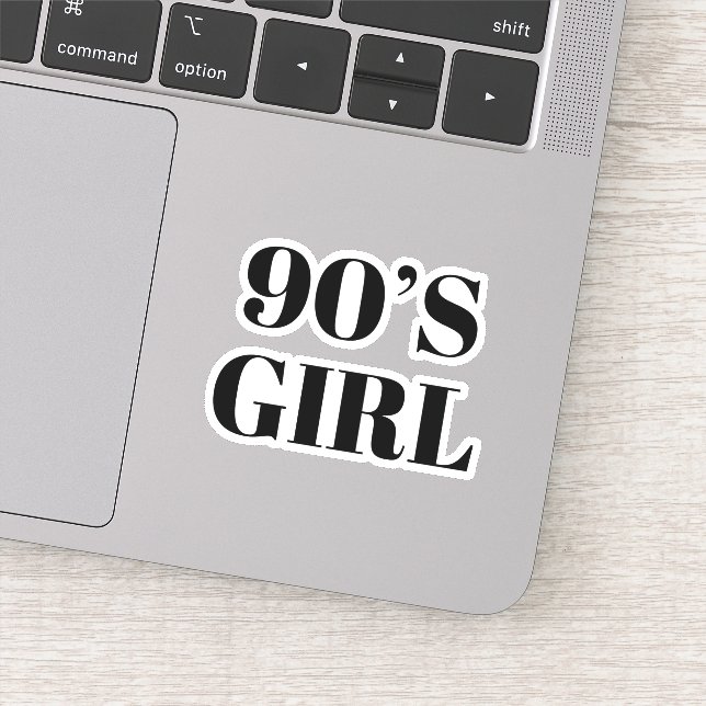 90's Girl Klistermärken (Detalj)