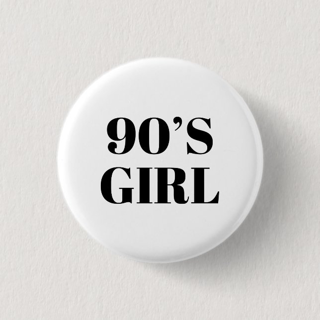 90's Girl Knapp (Framsida)