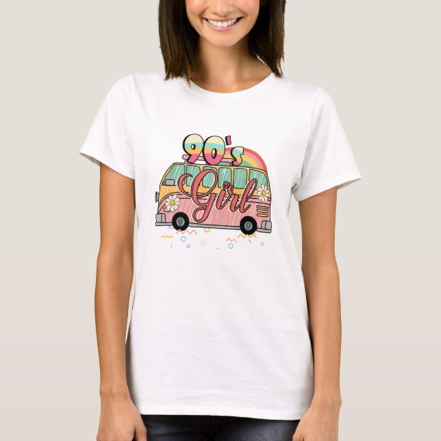 90's Girl T Shirt (Framsida)