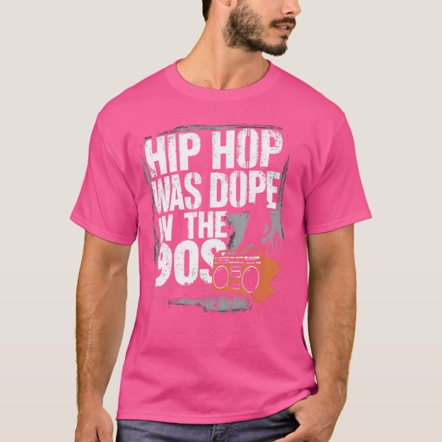 90s Hip hop Vibes Real Rap Culture T Shirt (Framsida)