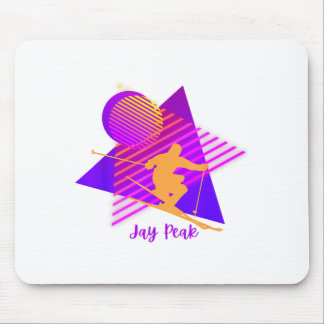90s jay peak vermont skidåkning skidåkare  musmatta