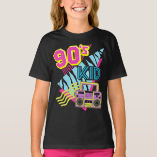 90's Kid Boombox 1990s Nostalgia 80s T Shirt