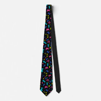 90s Pattern Tie Slips