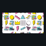 90's Pop Memphis Design Inslag Poster<br><div class="desc">90's Pop Memphis Design Inslag</div>
