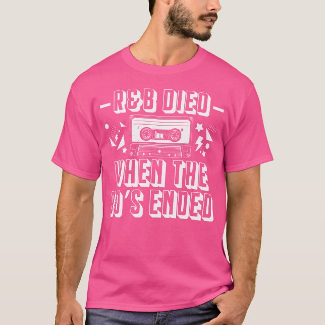 90S RB Music Älskare har upphört T Shirt (Framsida)