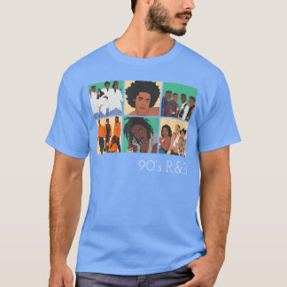 90s RBee för musikälskare med Face RB retro vän T Shirt