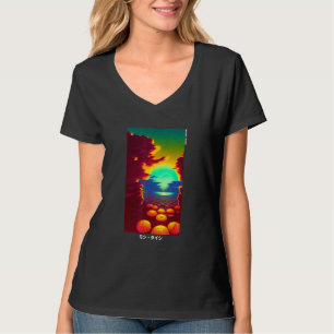 90's Retro Japansk Vaporwave Otaku Aesthetic 4 T Shirt
